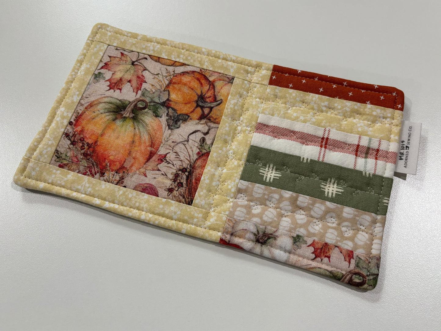 Fall Mug Rug Green