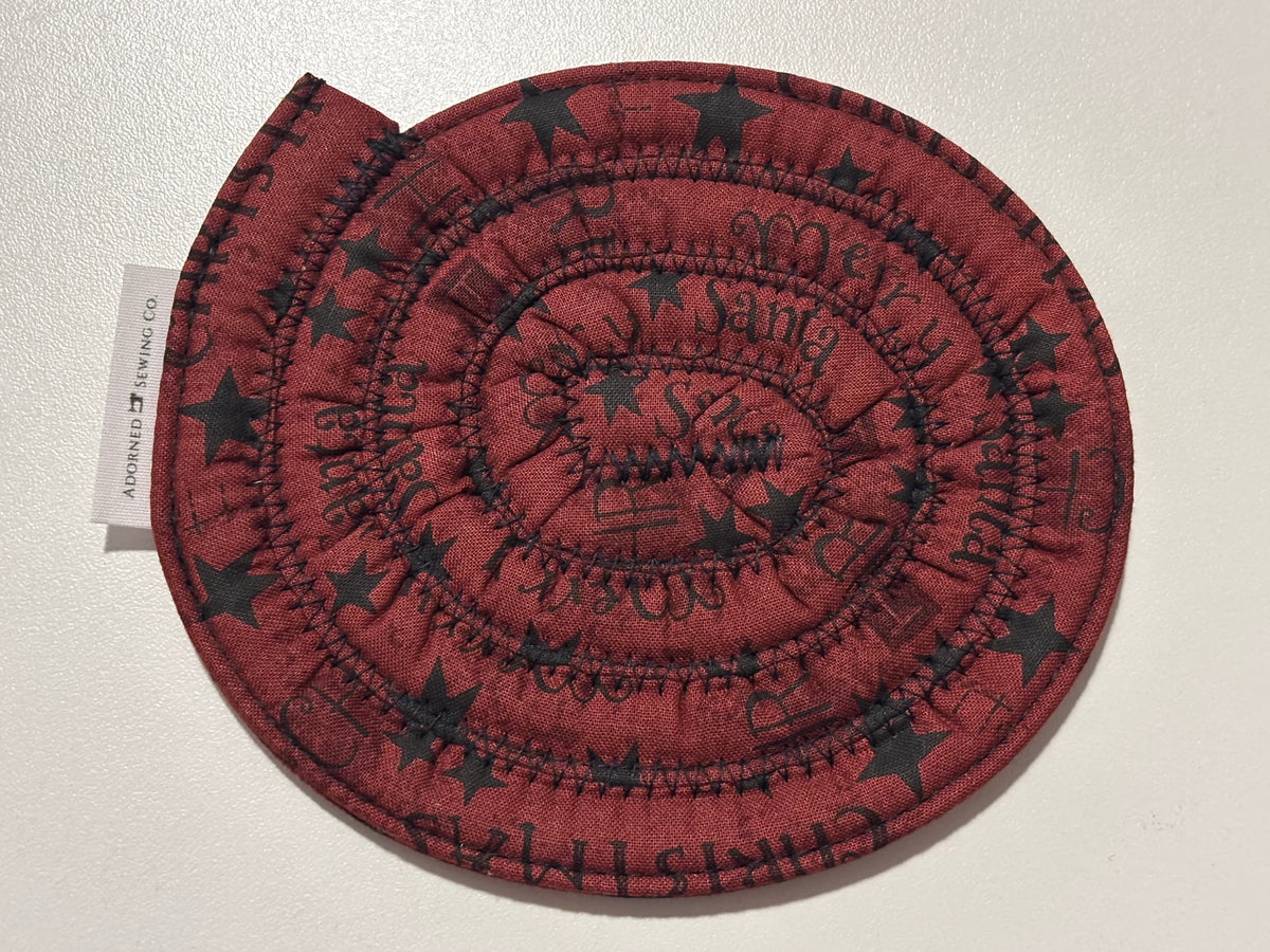 Kringle Christmas Coaster
