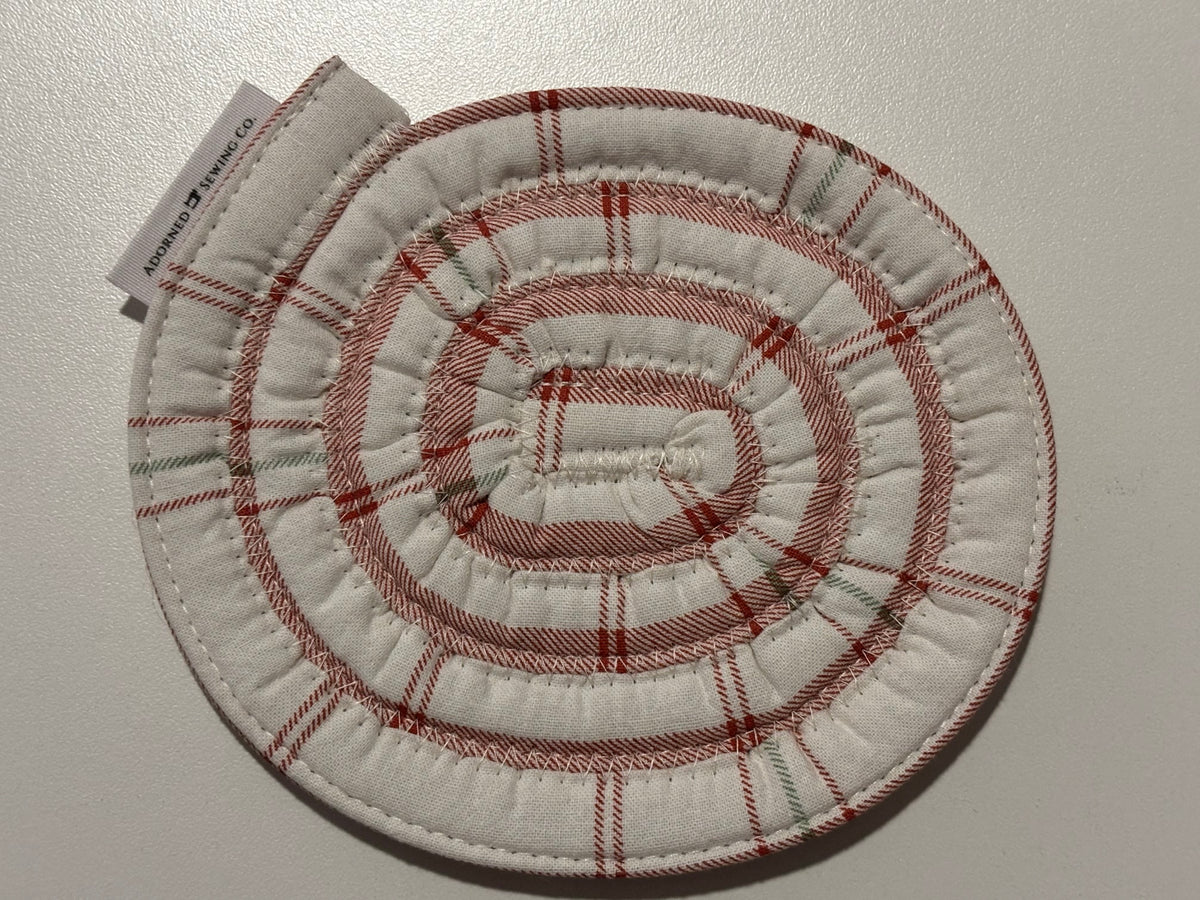 Fall Plaid Coaster
