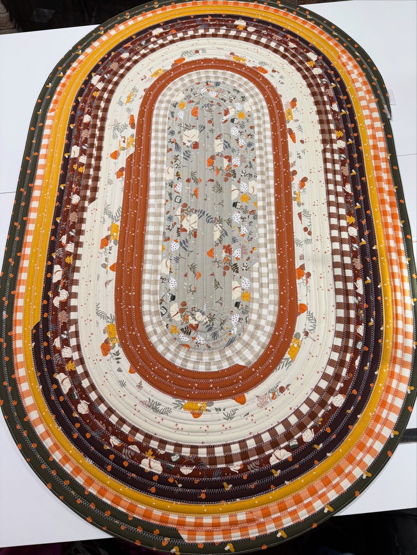 Pumpkin Spice Fall Rug