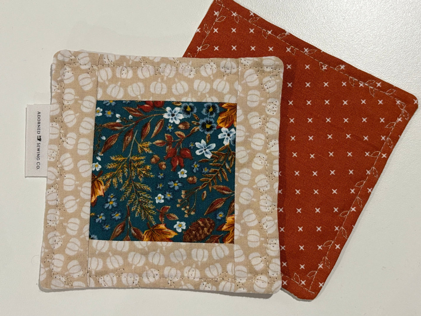 Floral Fall Coasters