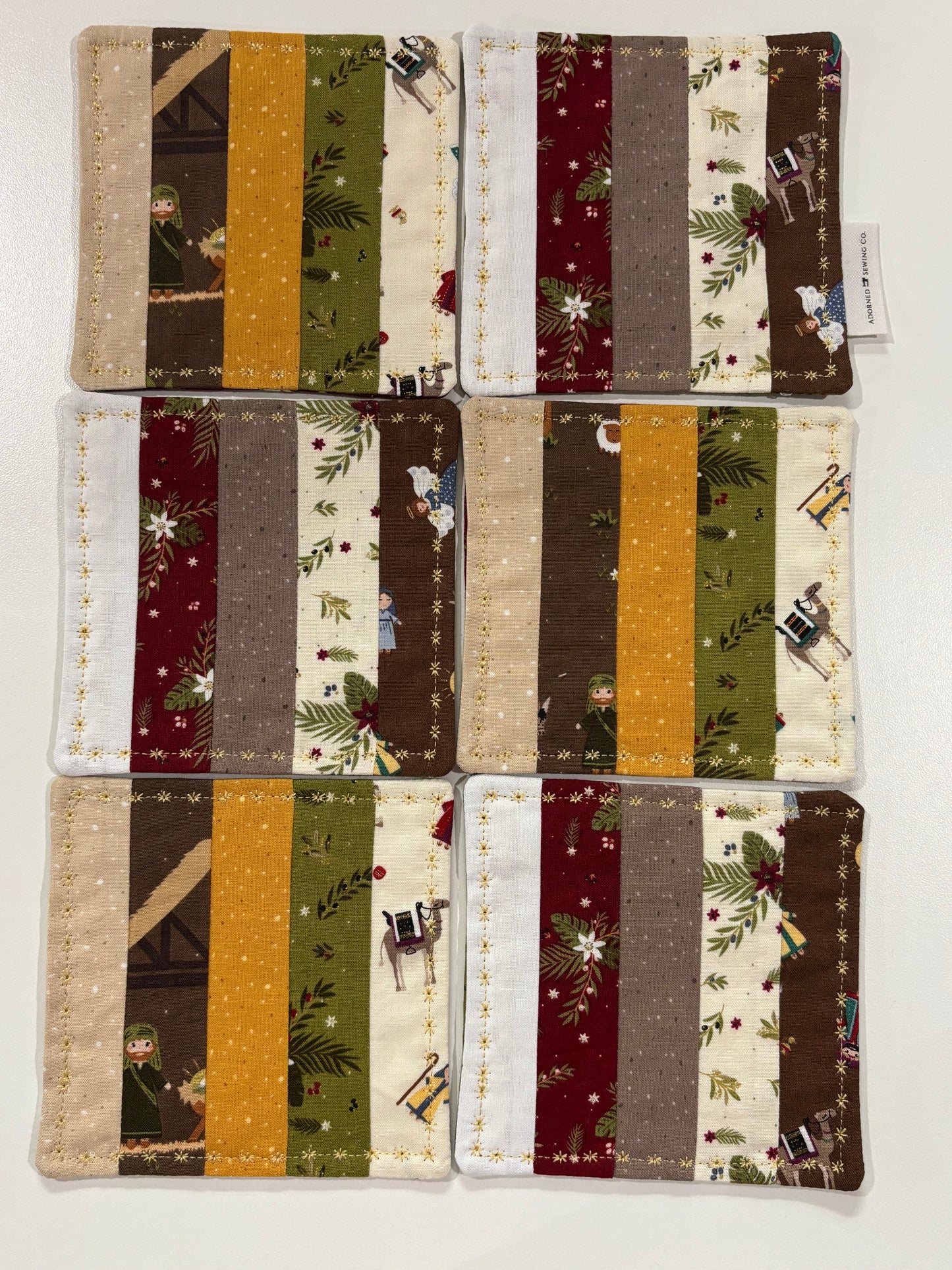 Silent Night Coasters