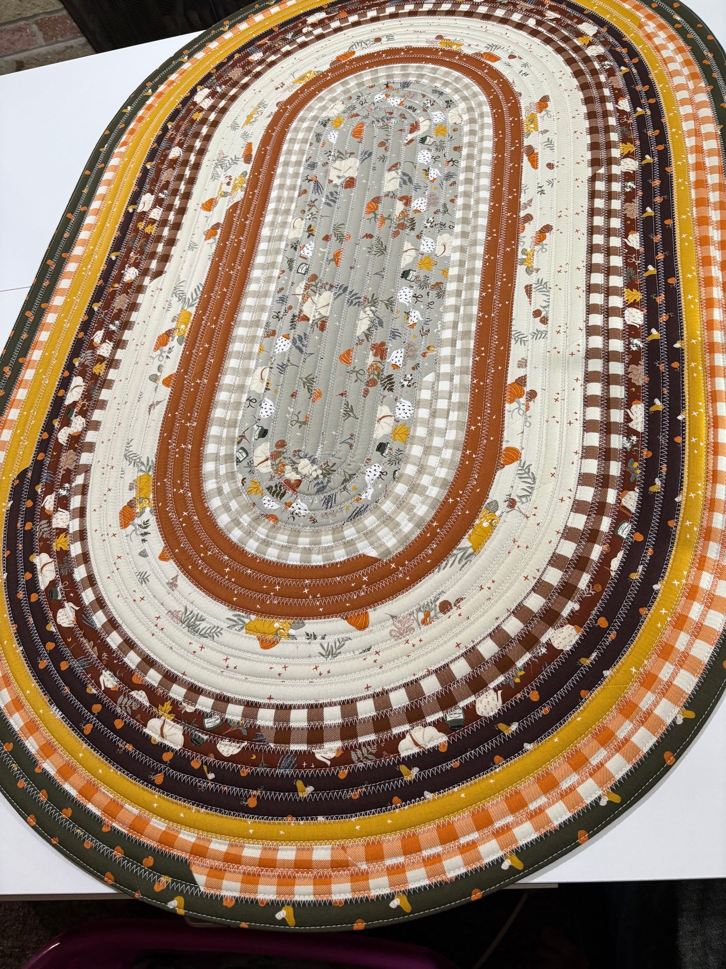 Pumpkin Spice Fall Rug