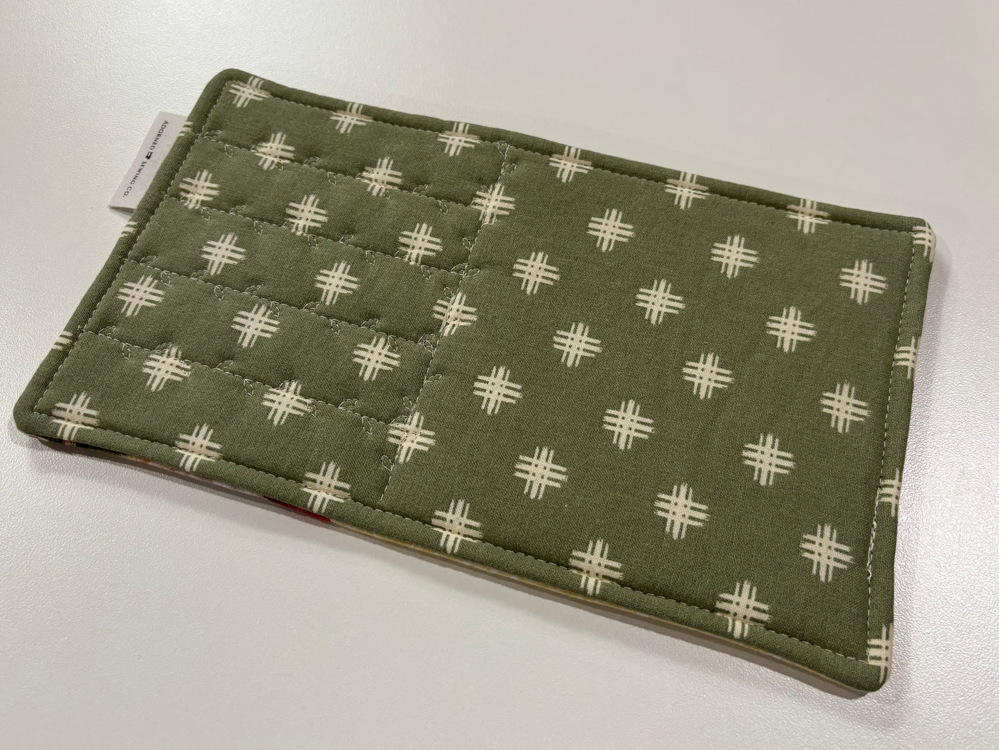 Fall Mug Rug Green