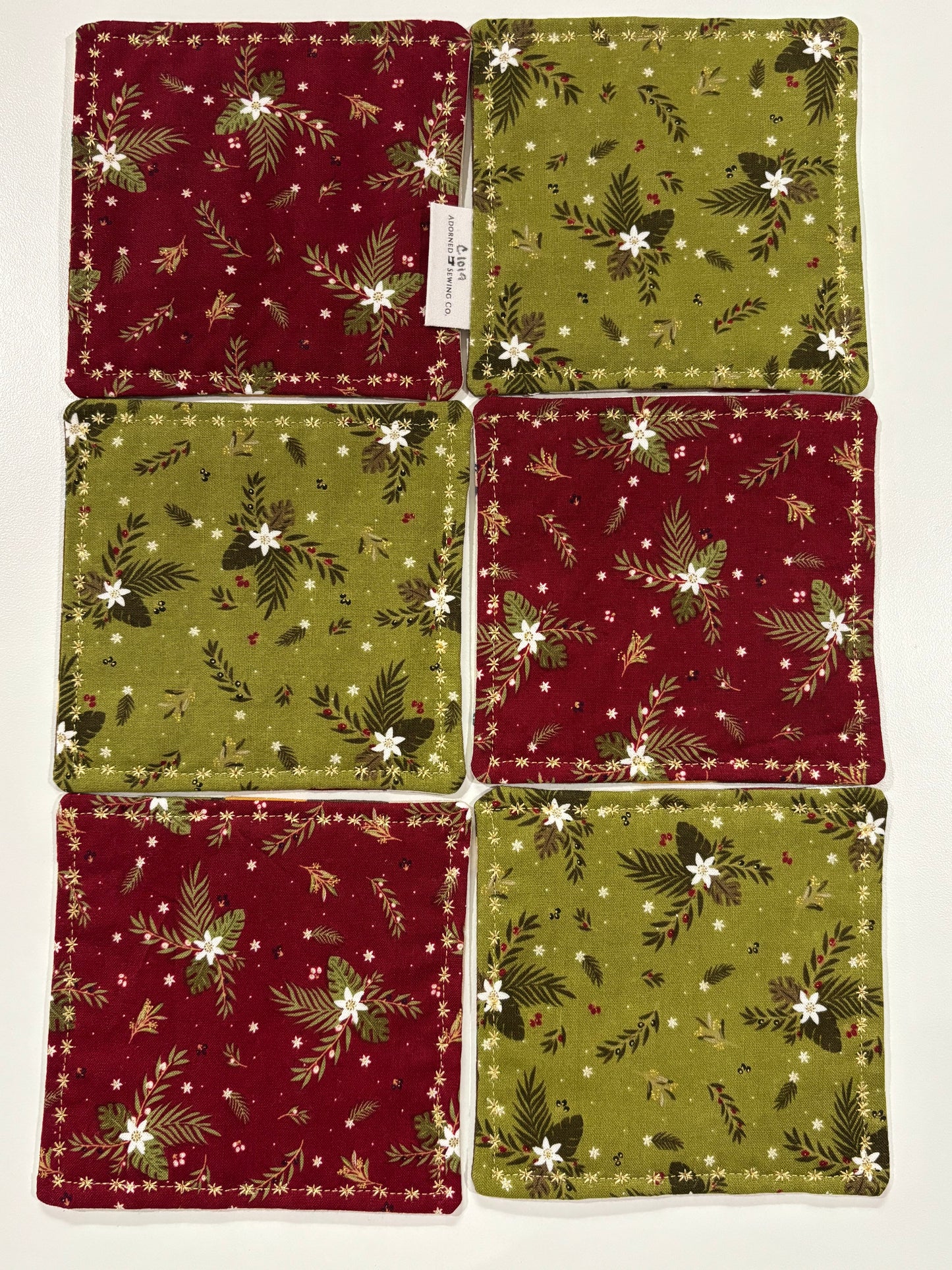 Silent Night Coasters