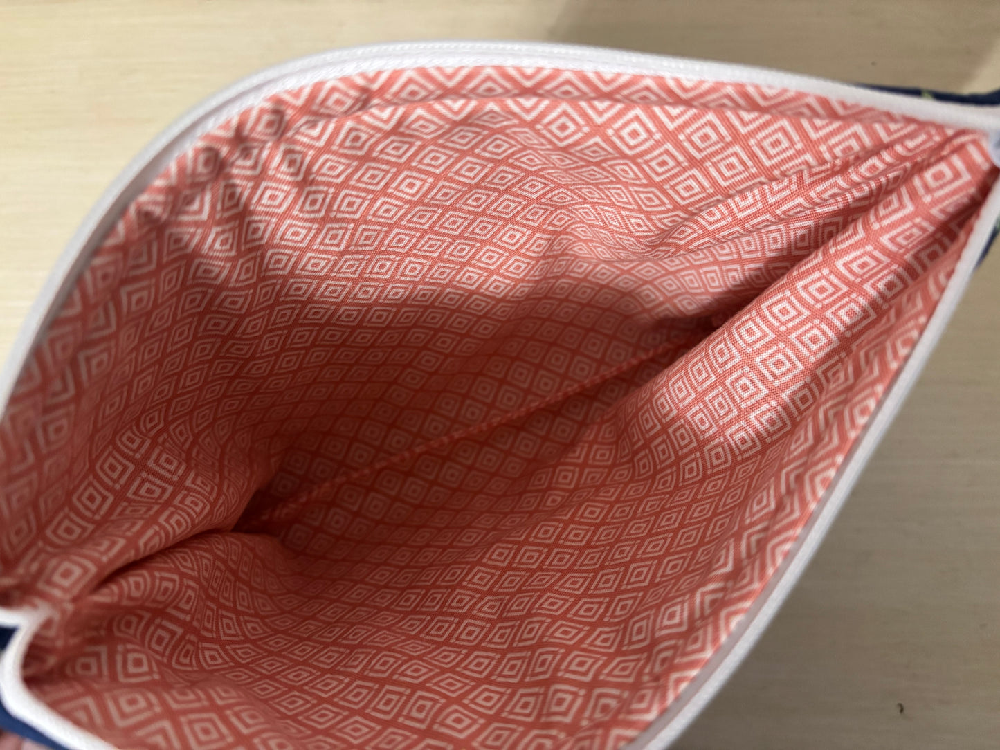 Midnight Tulip Small Zipper Pouch