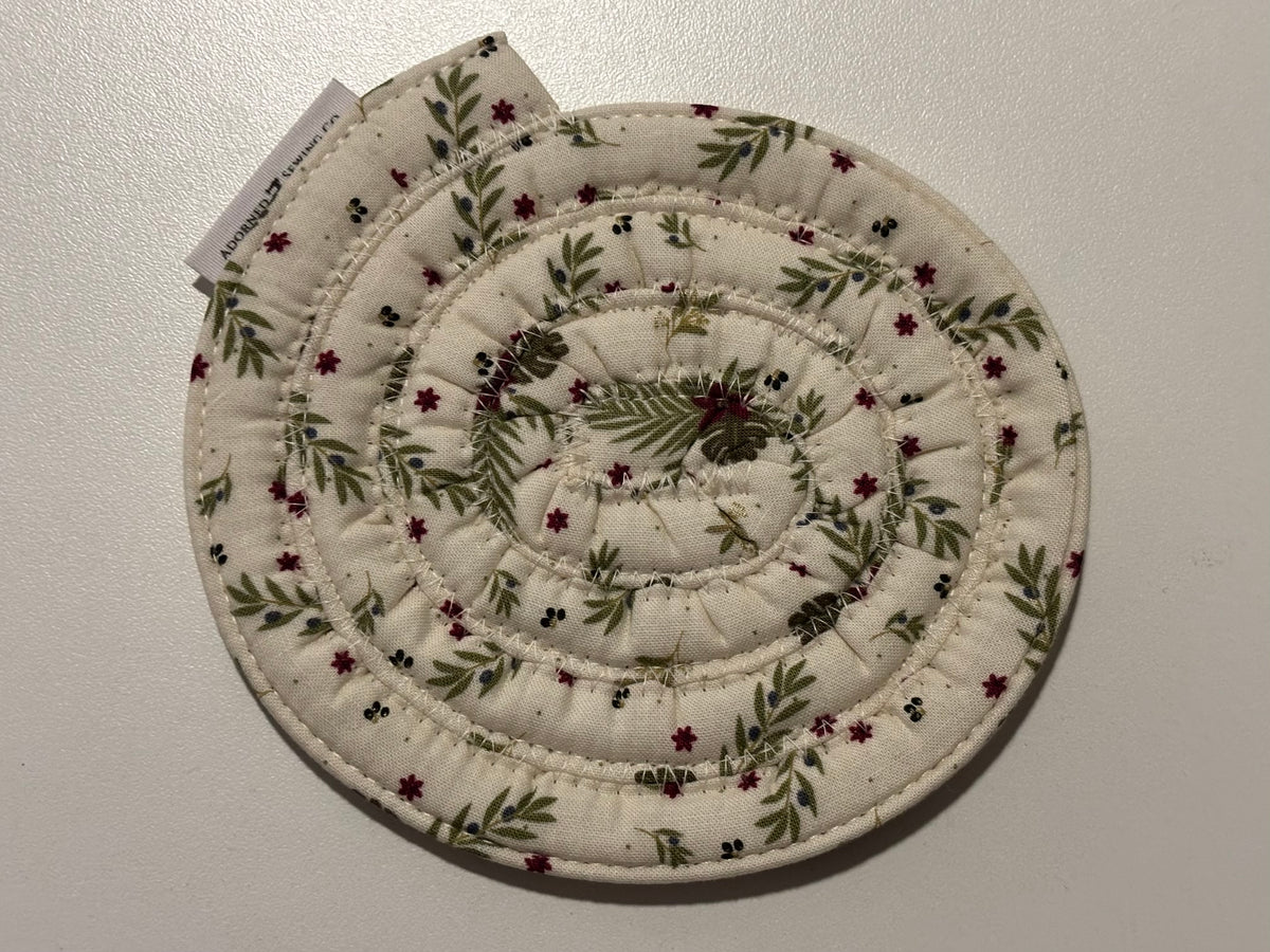 Silent Night Christmas Coaster