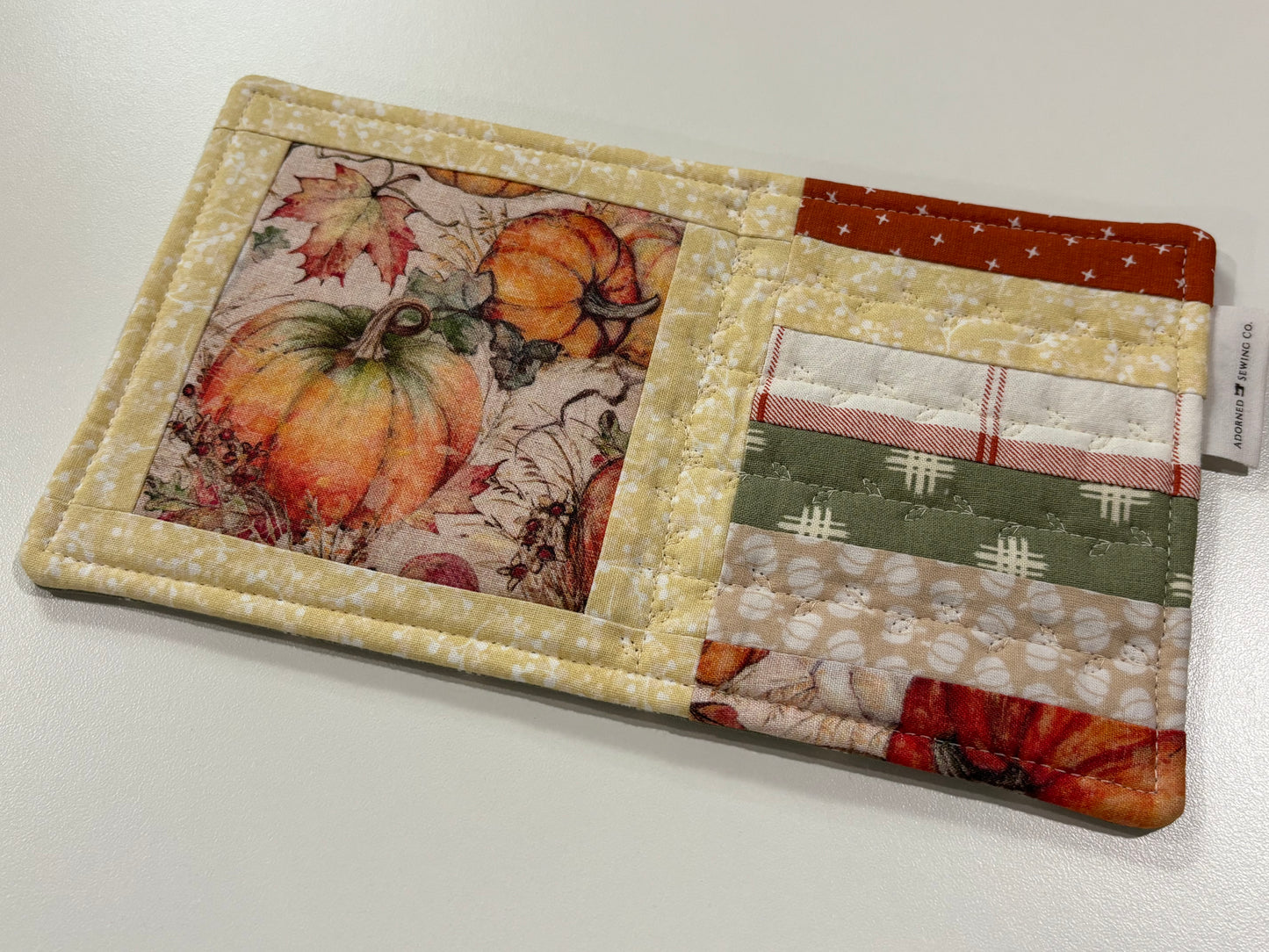 Fall Mug Rug Green