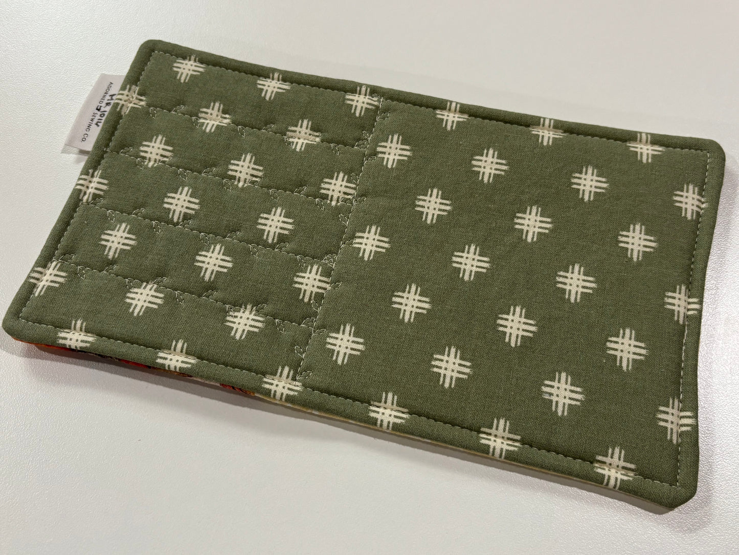 Fall Mug Rug Green