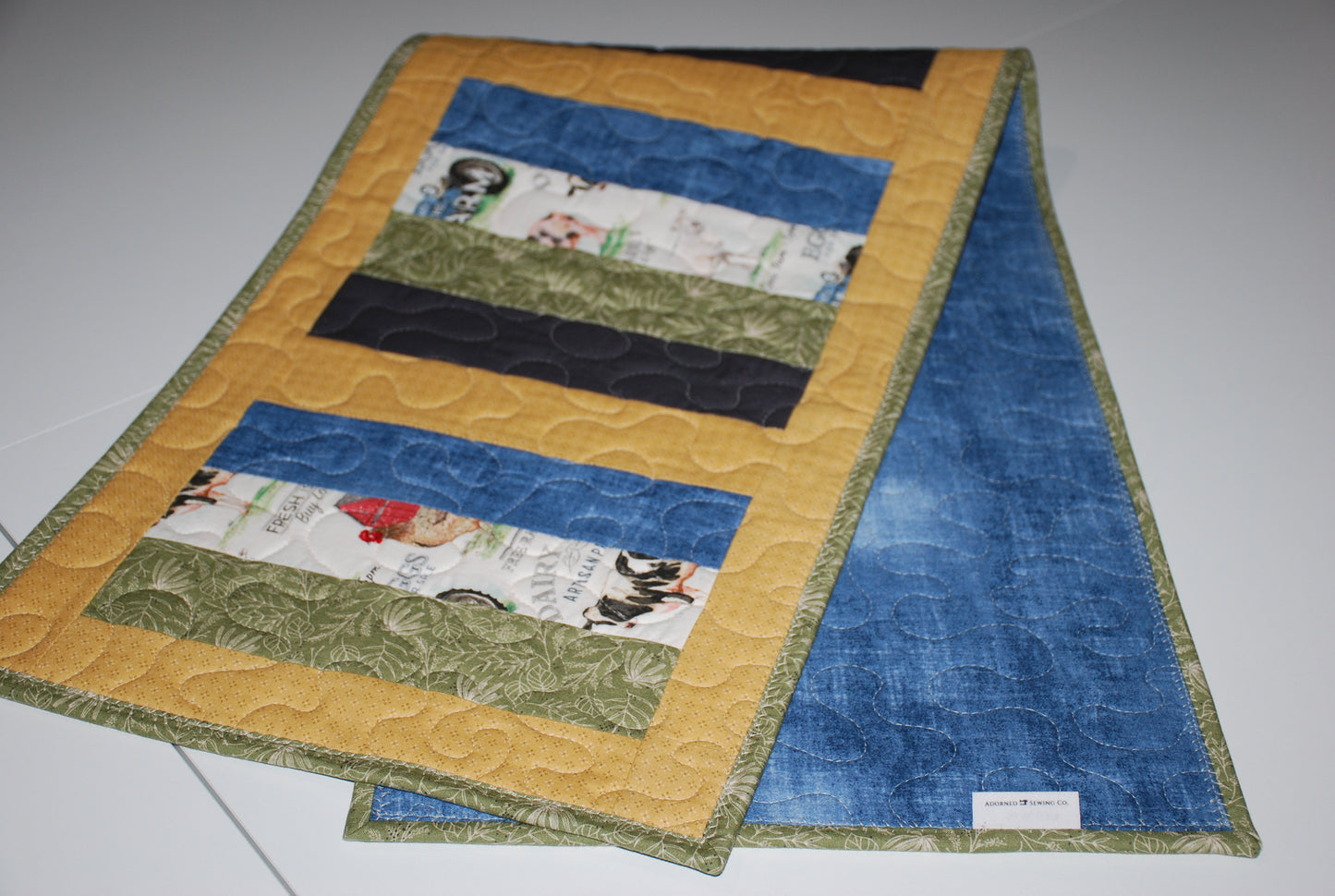 Farm Fresh Yellow Table Runner