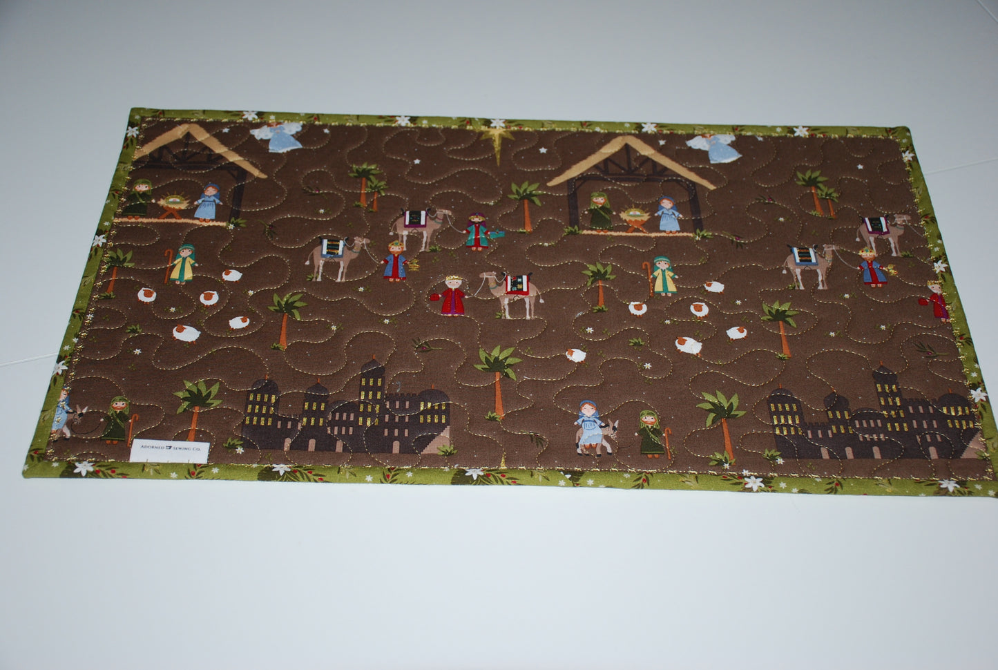 Silent Night Oversized Hot Pad