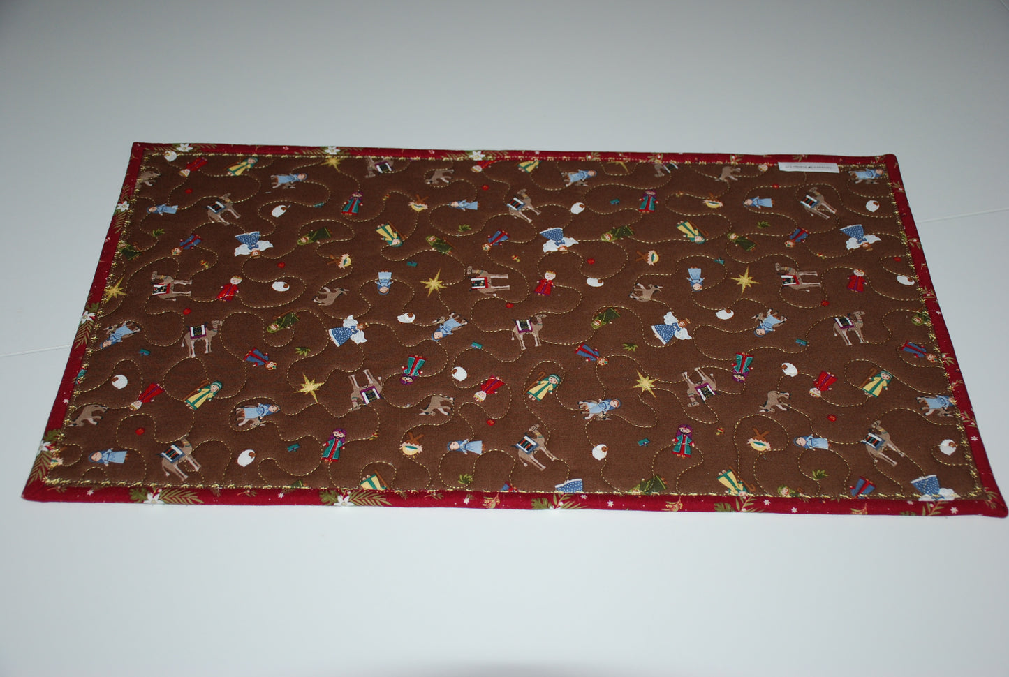 Silent Night Oversized Hot Pad