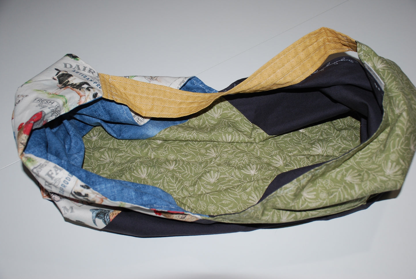 Farm Fresh Charcoal Market Bag