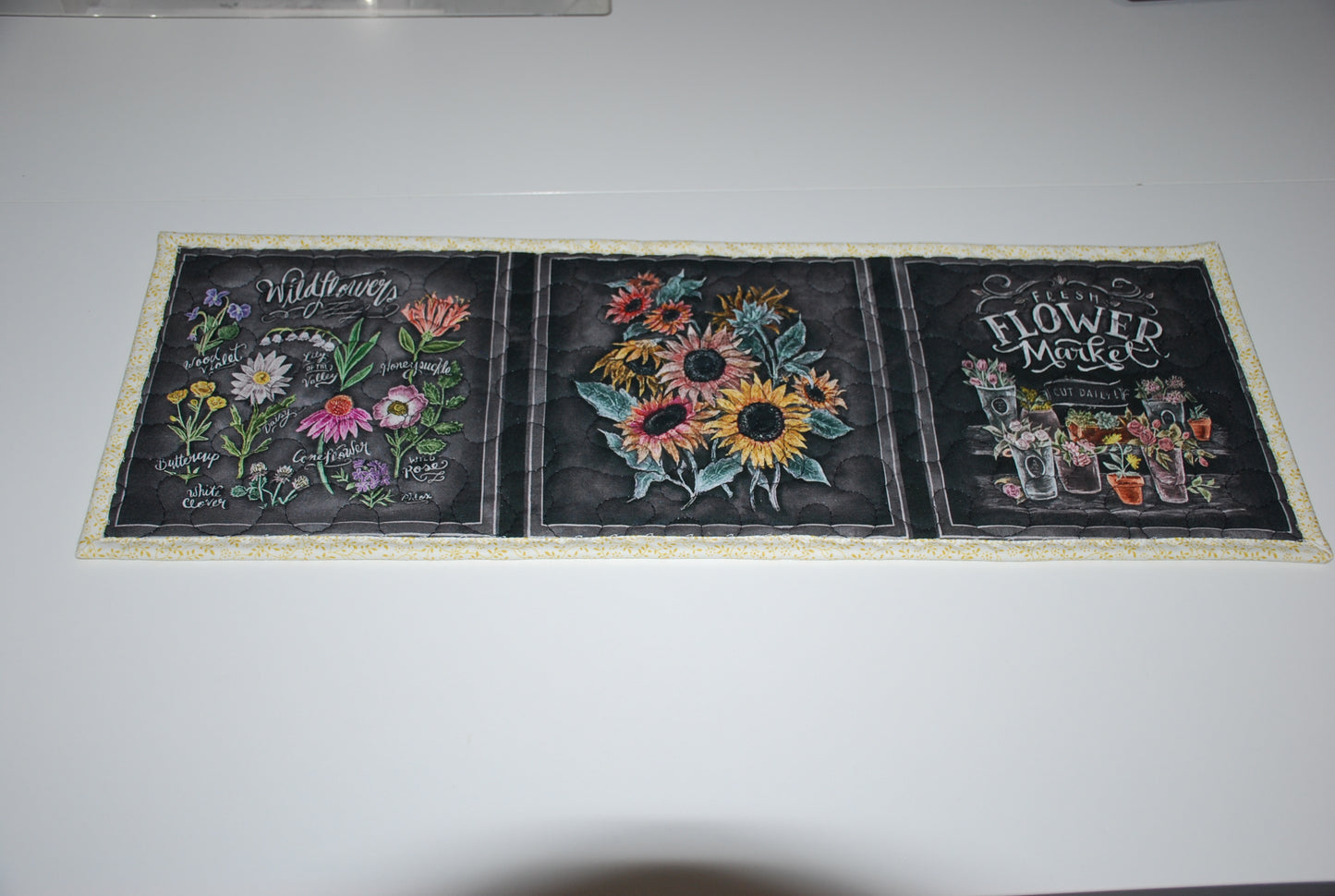 Wild Flower Short Table Runner