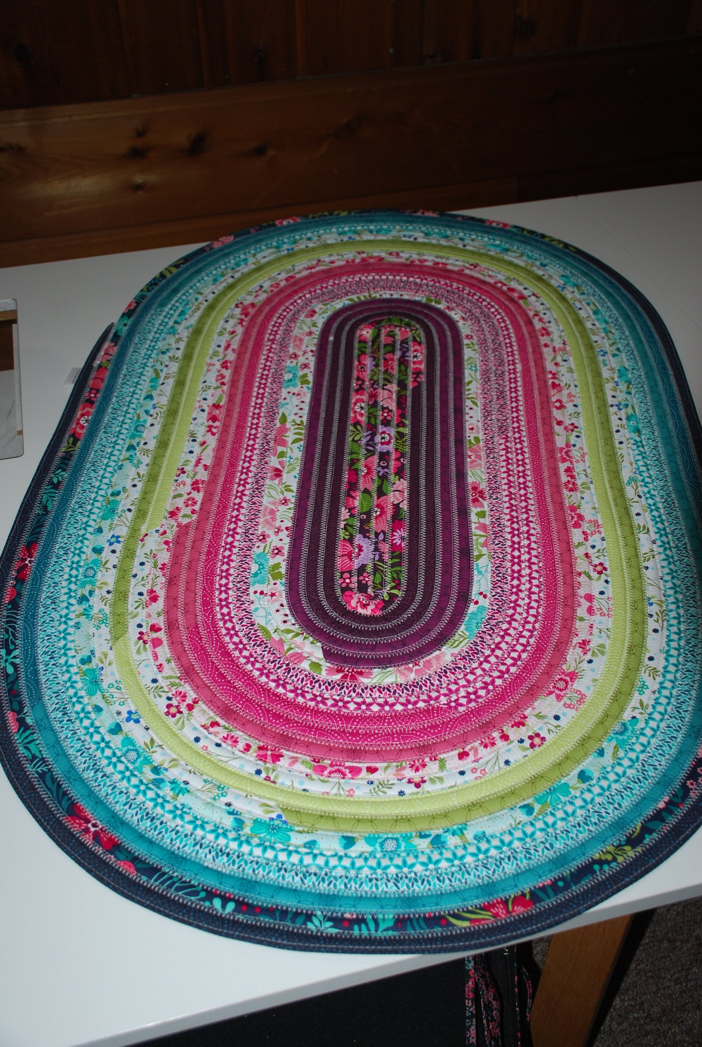 Secret Garden Jelly Roll Rug