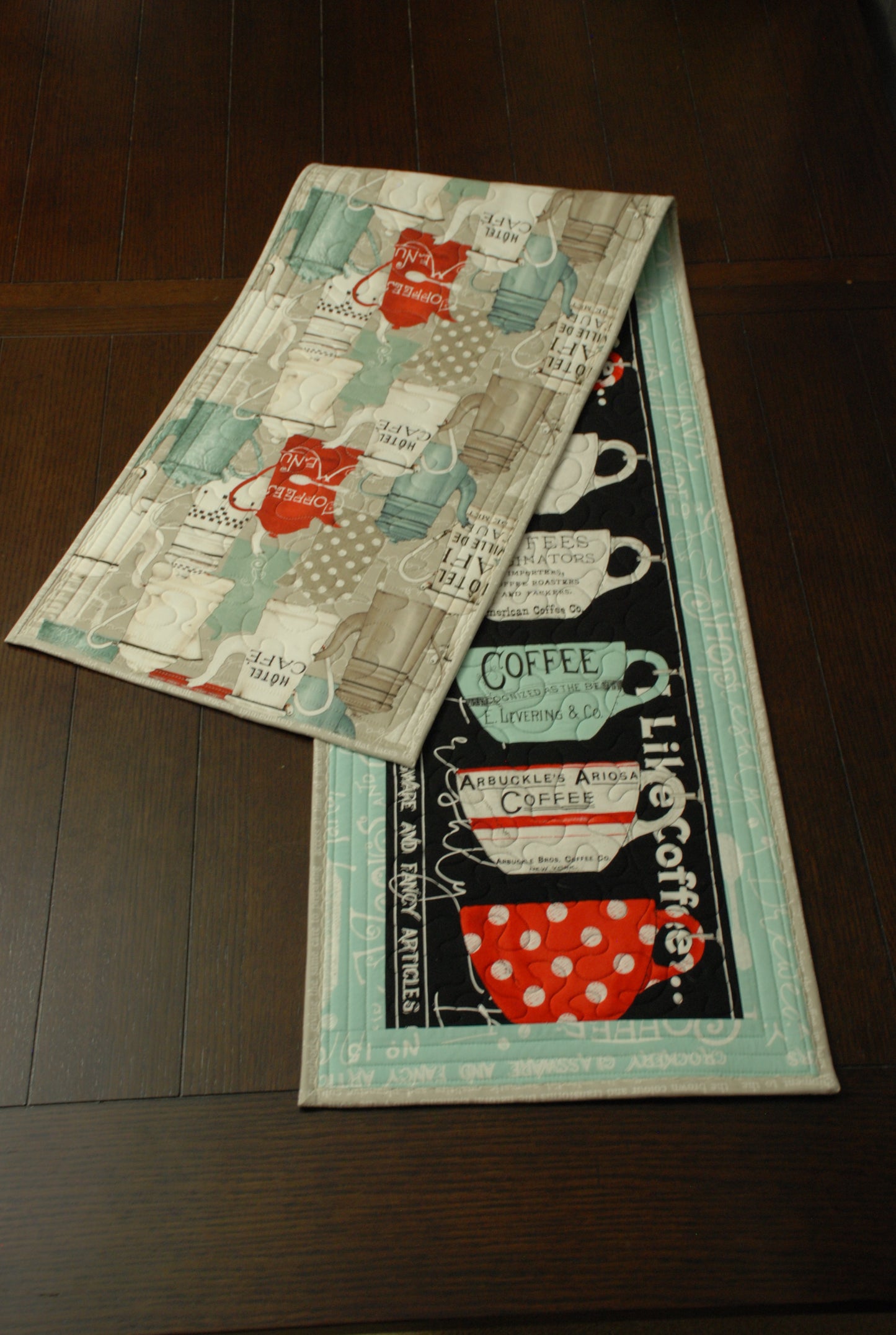 Quilted Thermal Coffee Table Runner
