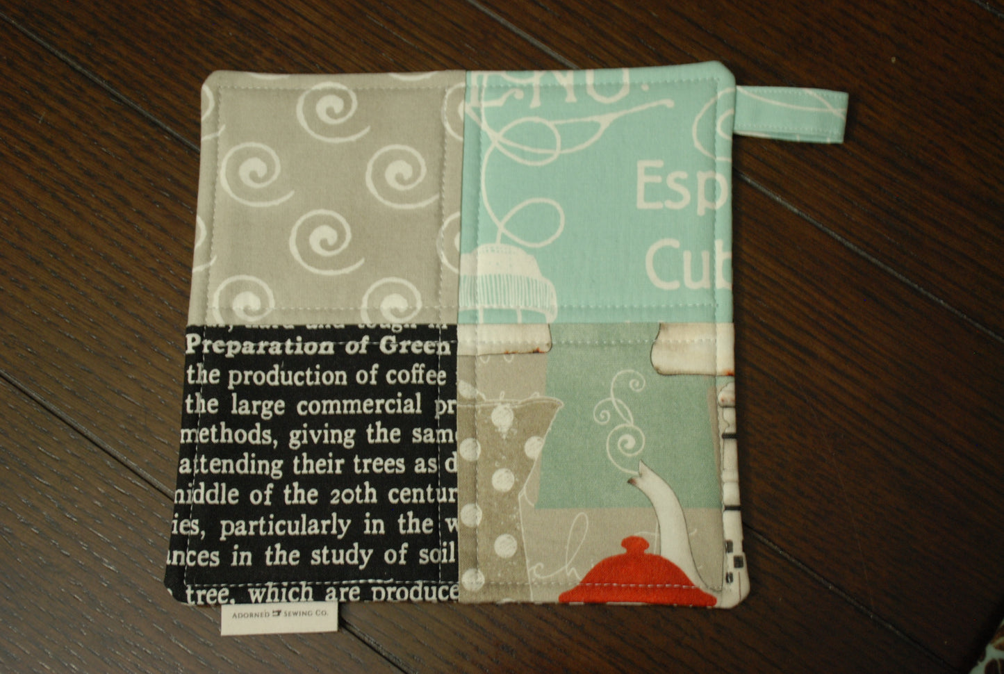 Hot Pad Coffee Fabric