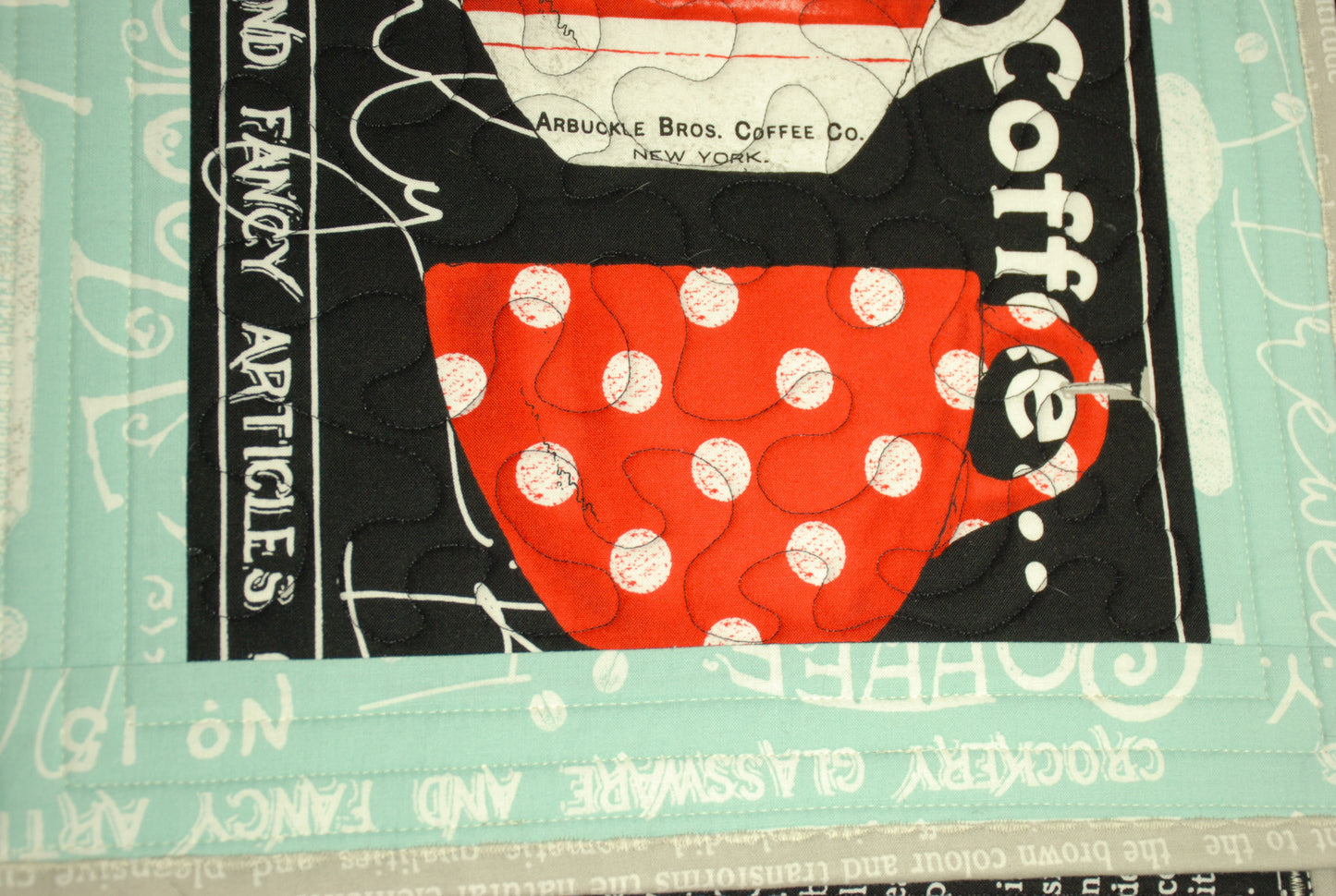 Quilted Thermal Coffee Table Runner