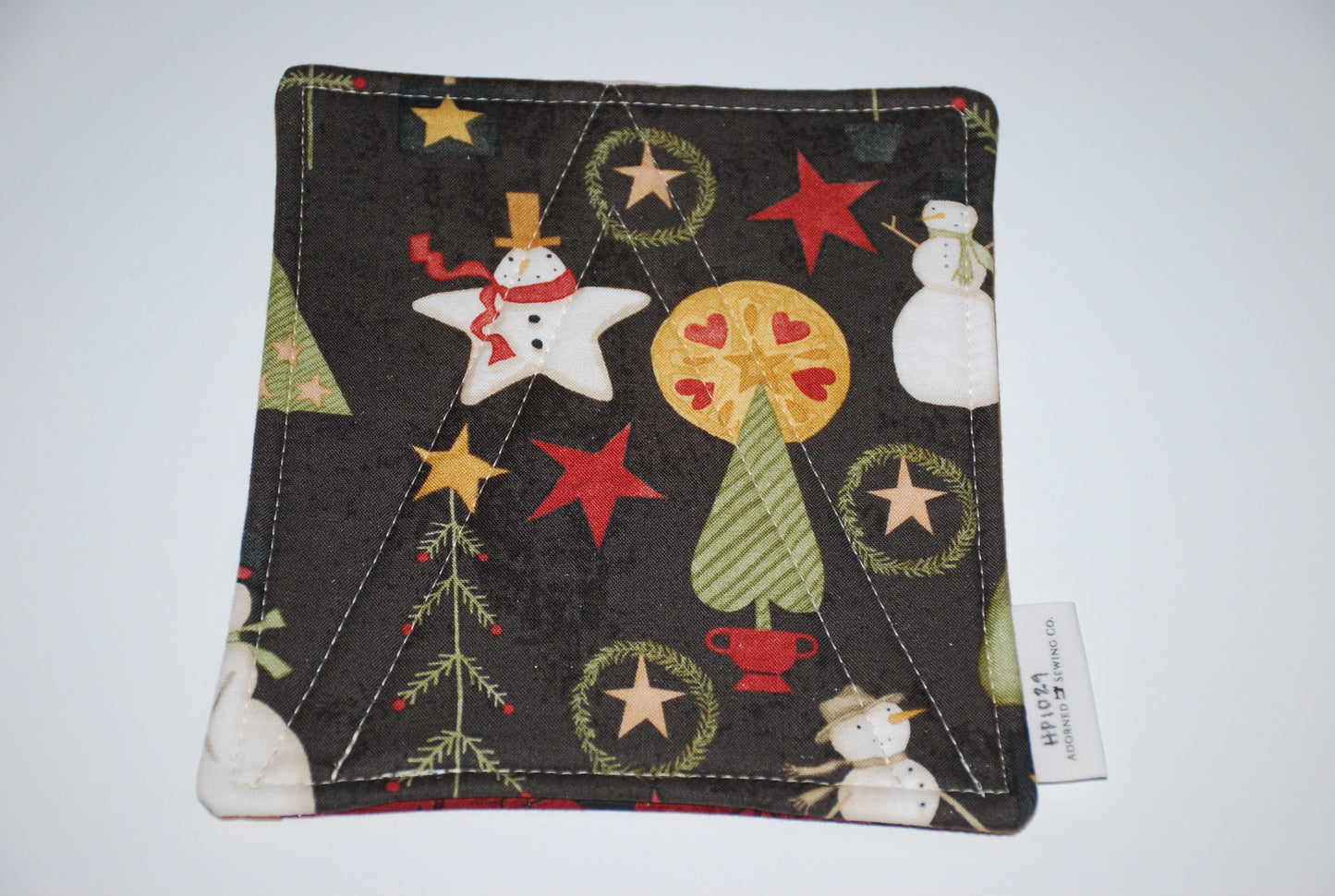 County Christmas Hot Pad