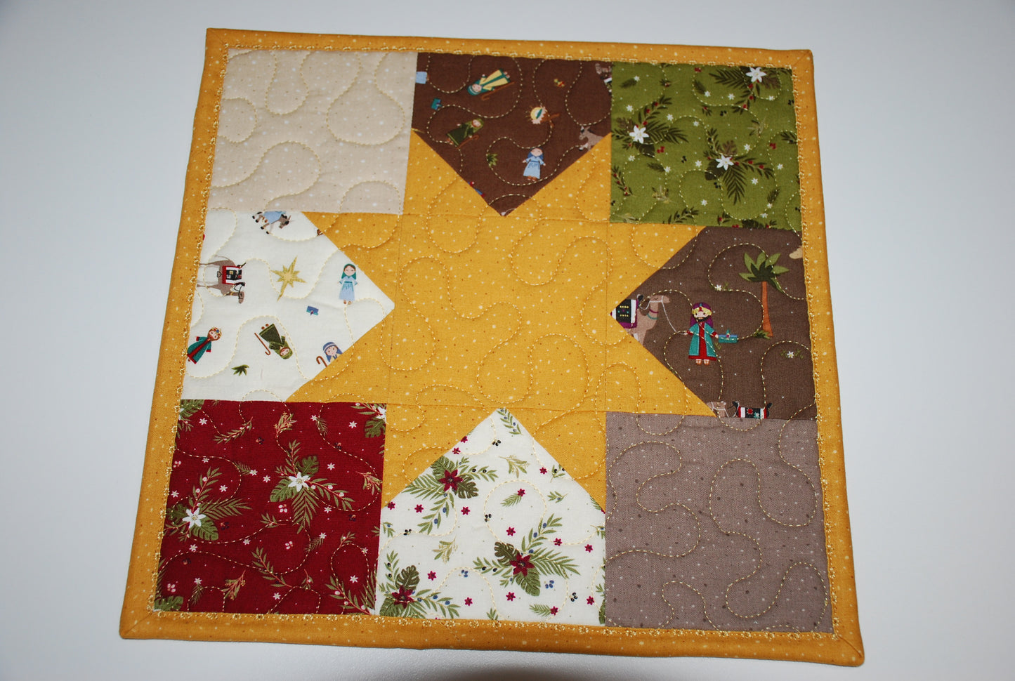 Silent Night Hot Pad