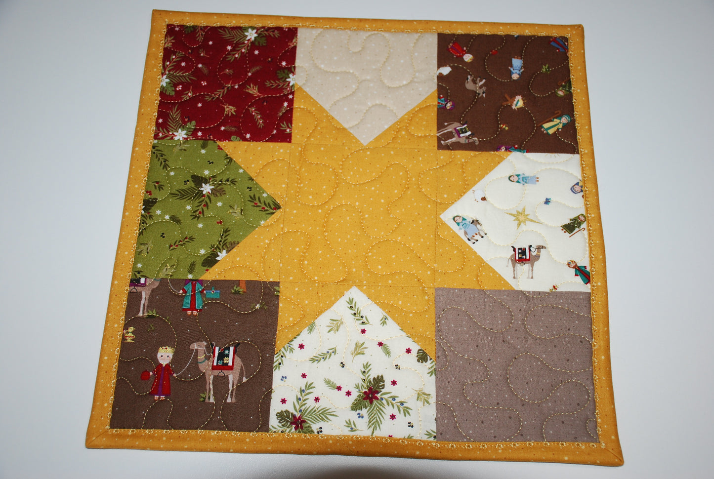 Silent Night Hot Pad