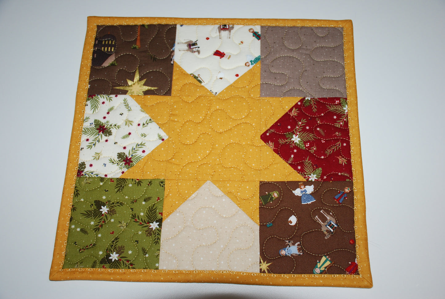 Silent Night Hot Pad
