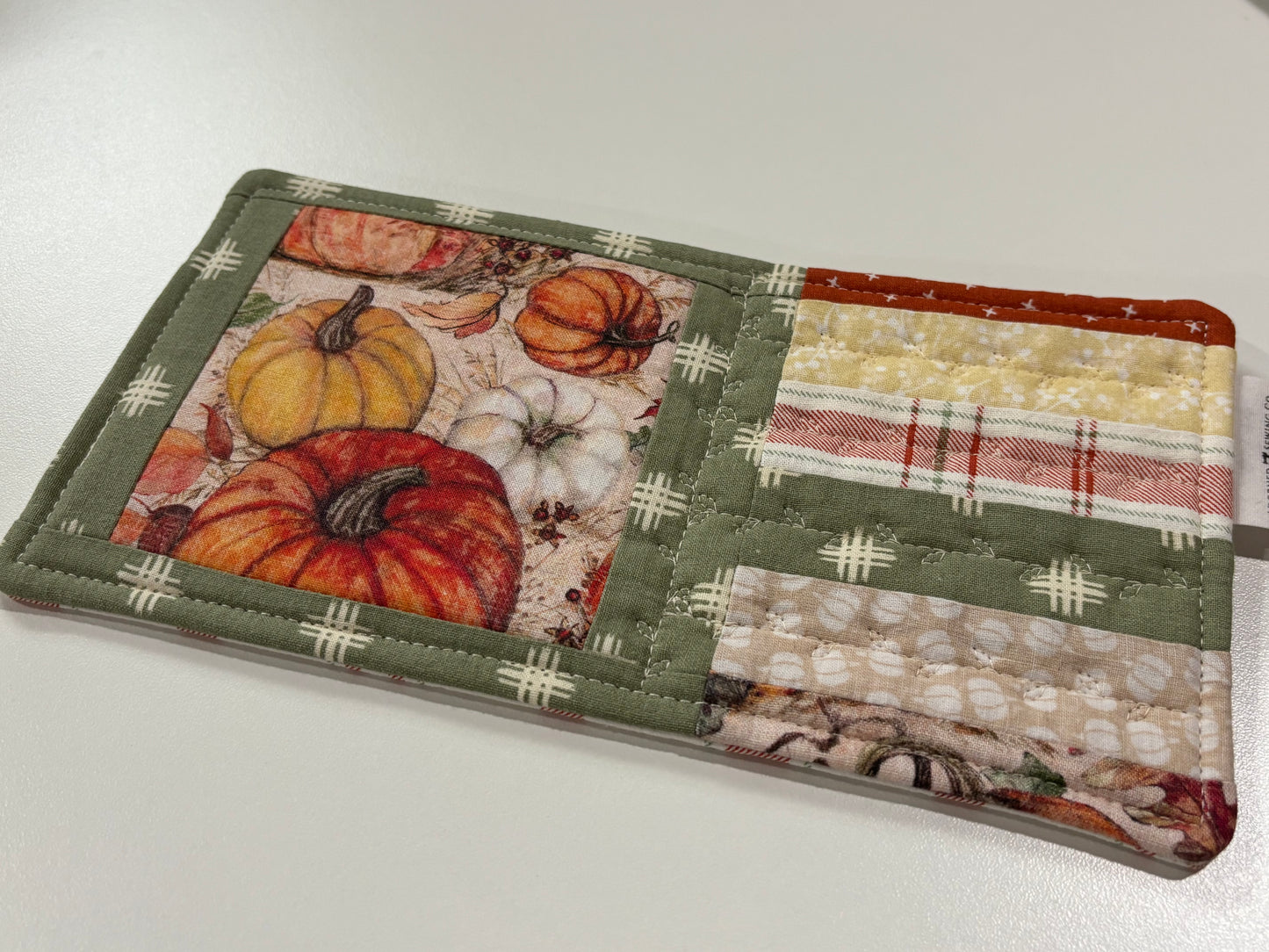 Fall Mug Rug Plaid