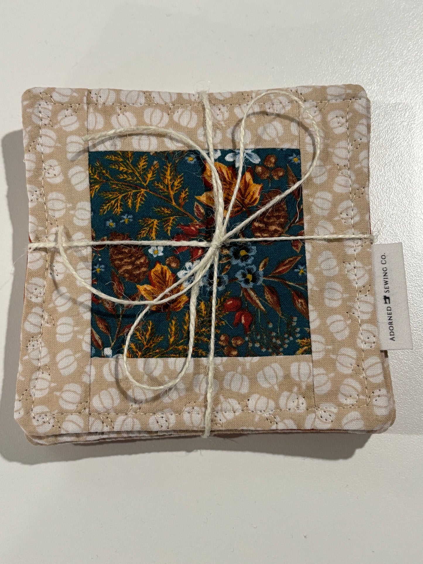 Floral Fall Coasters