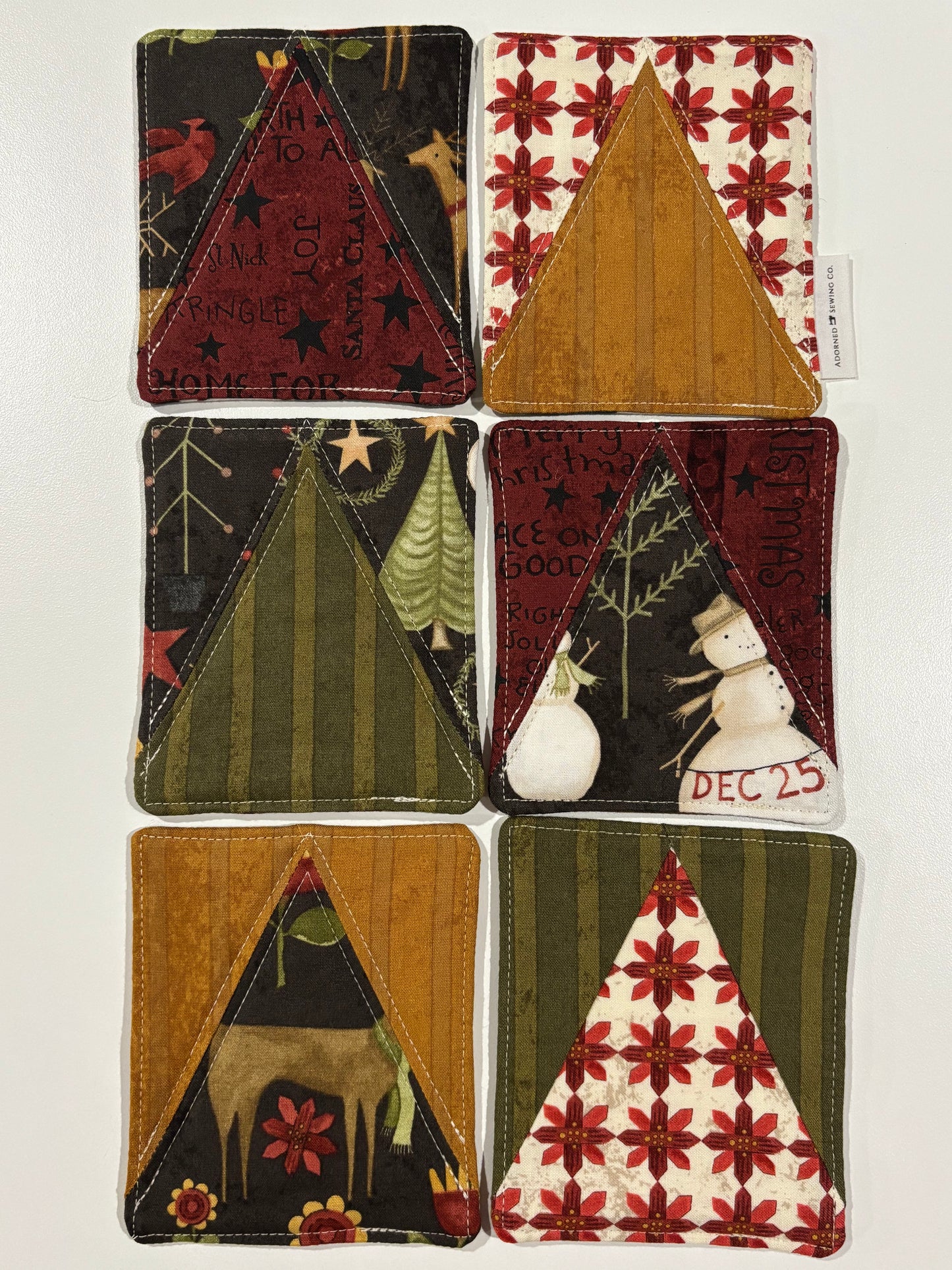 Country Christmas Coasters