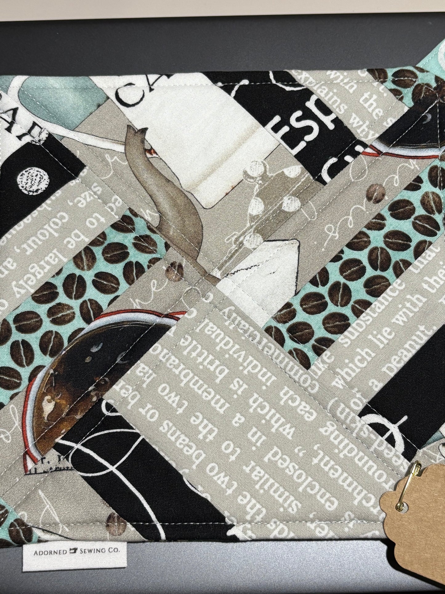 Hot Pad Coffee Fabric