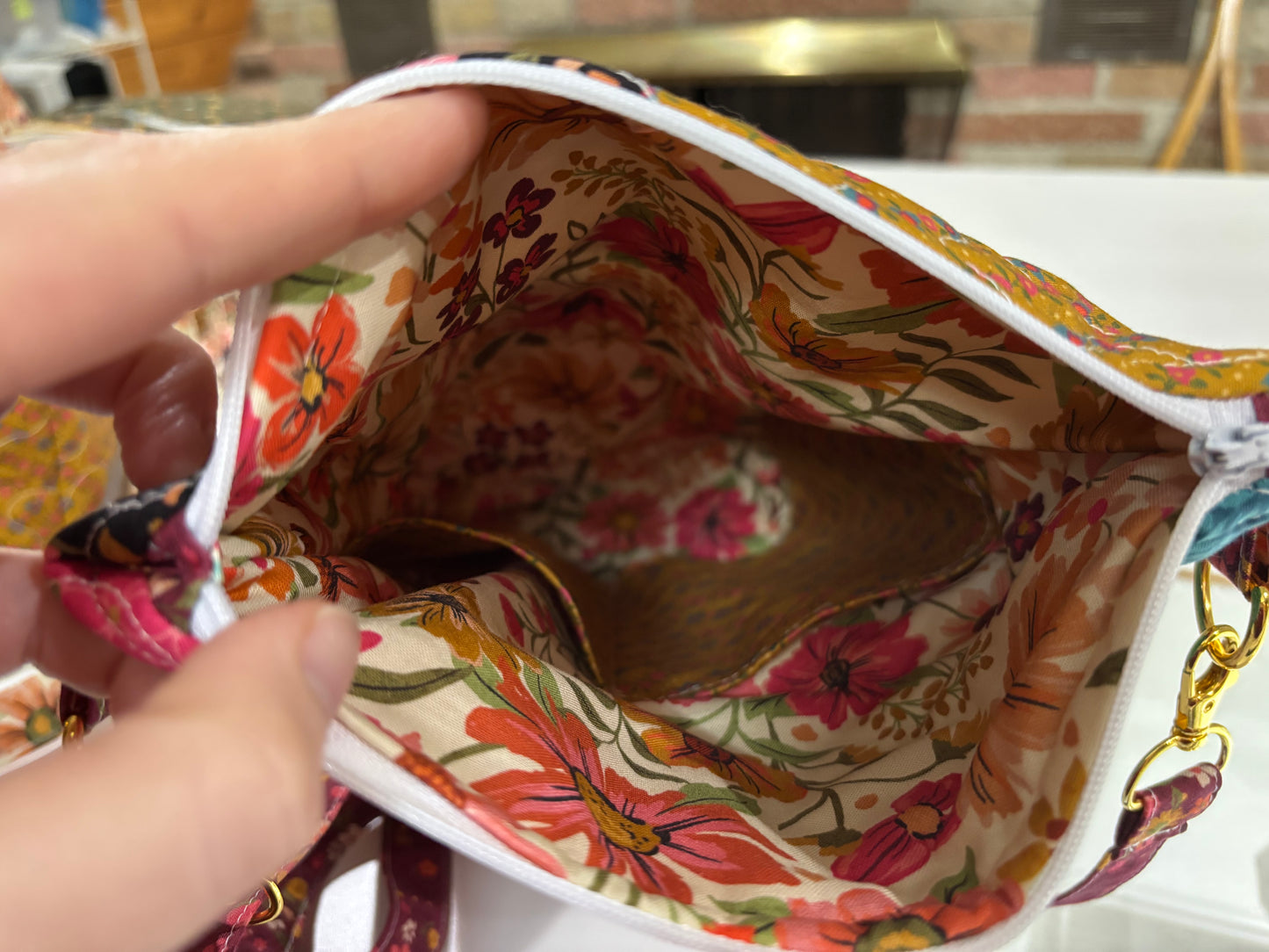 Sage Wood Quilted Purse