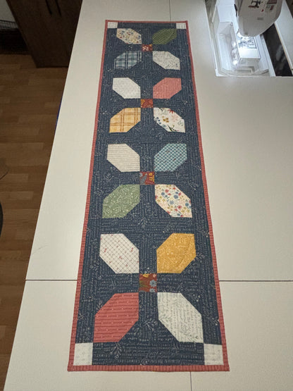 Cotton Candy Blue Spring Thermal Table Runner