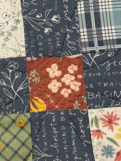Cotton Candy Blue Spring Thermal Table Runner