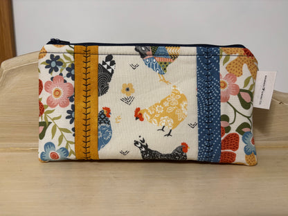 Chicken Zipper Pouch Small