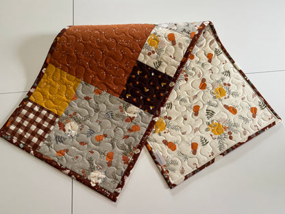 Pumpkin Spice Fall Table Runner