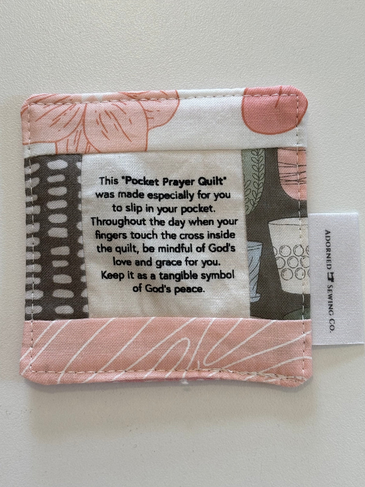 Pocket Prayer Quilt Small