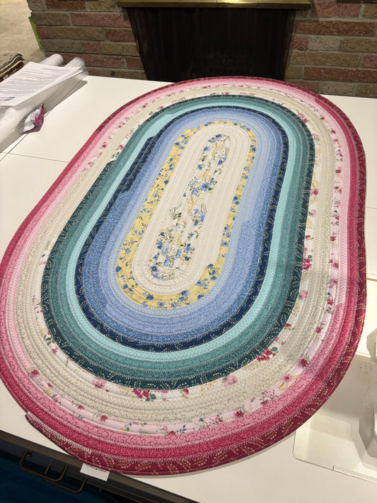French Meadow Jelly Roll Rug