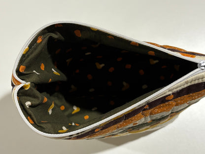 Pumpkin Spice Zipper Pouch