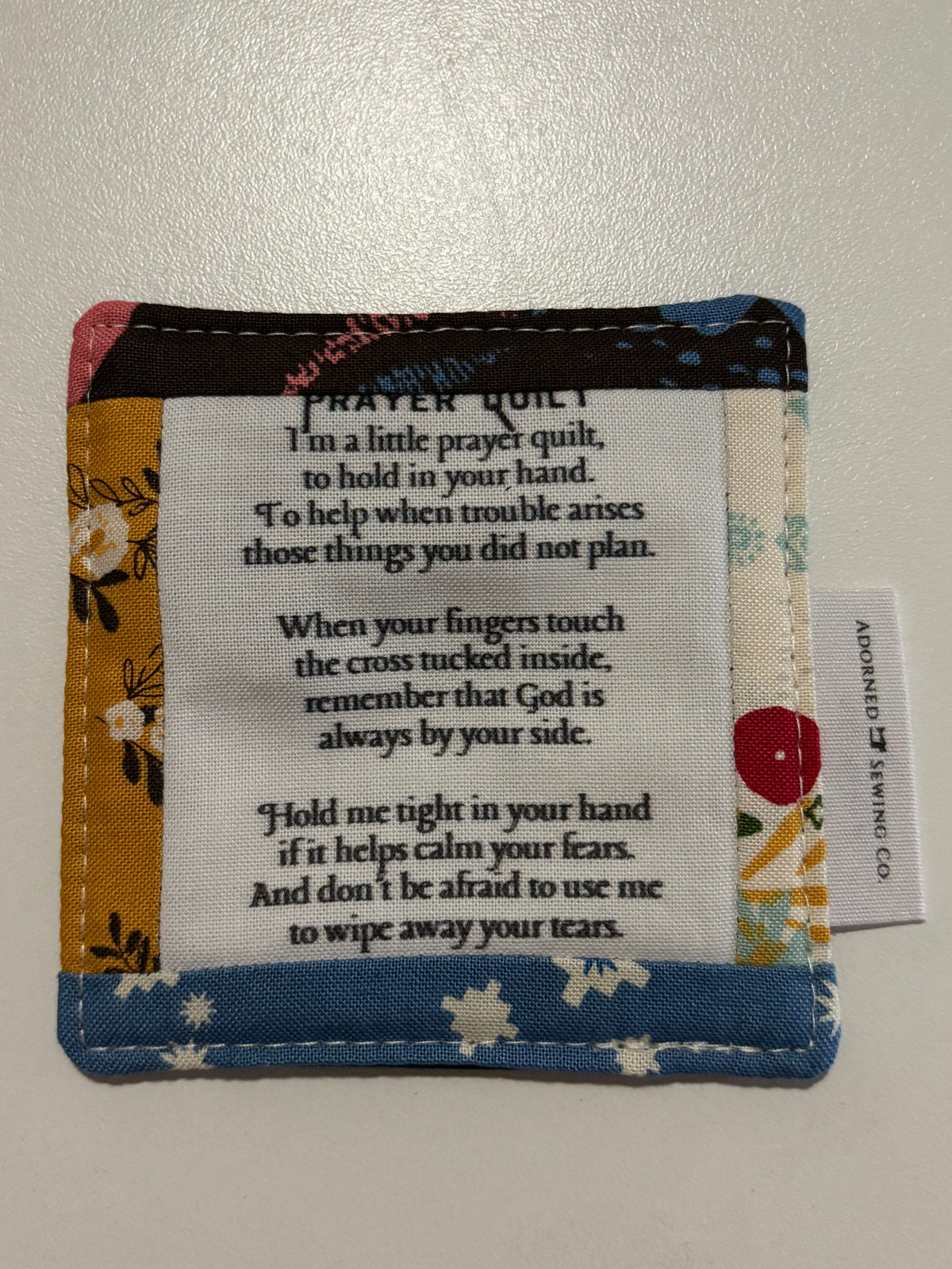 Pocket Prayer Quilt