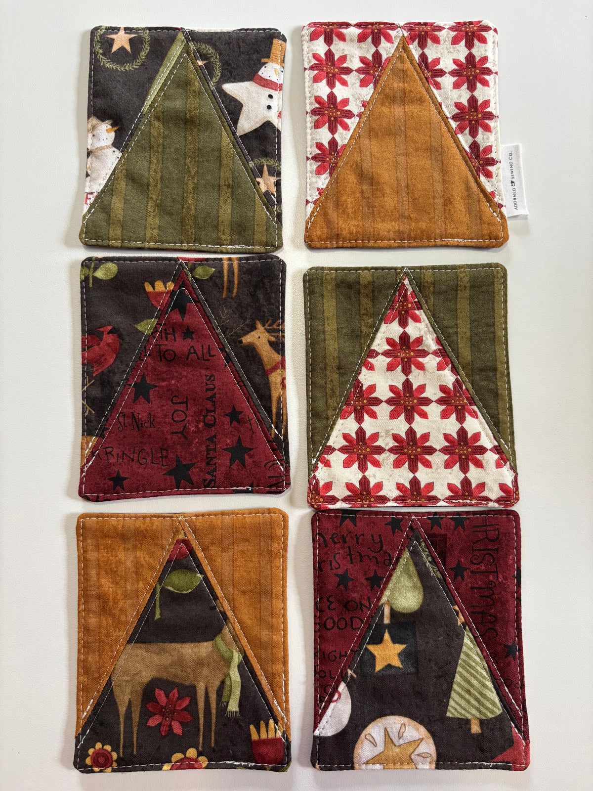 Country Christmas Coasters