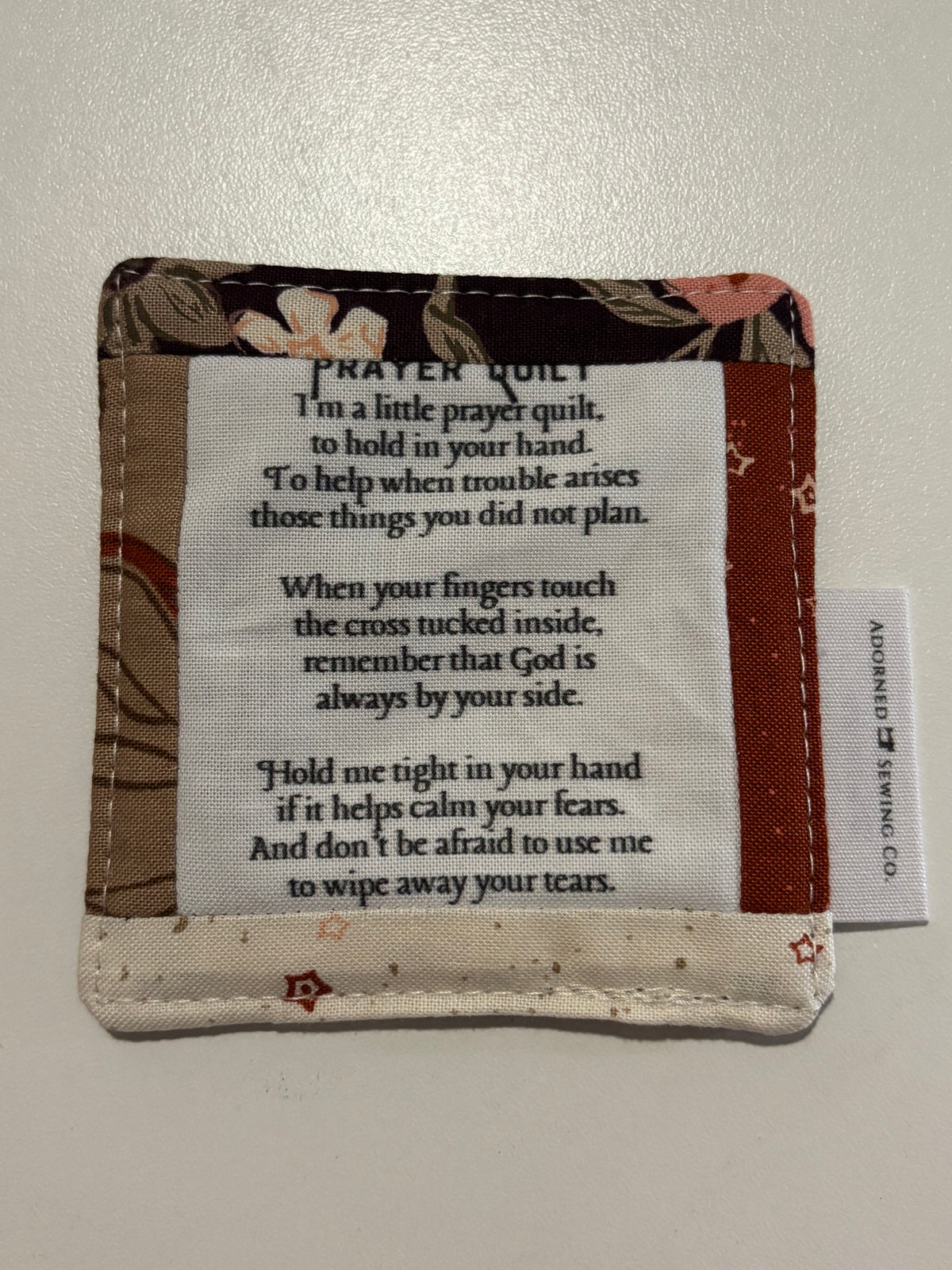 Pocket Prayer Quilt