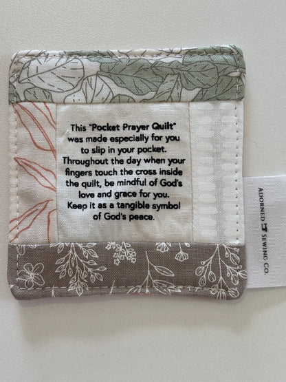 Pocket Prayer Quilt Small