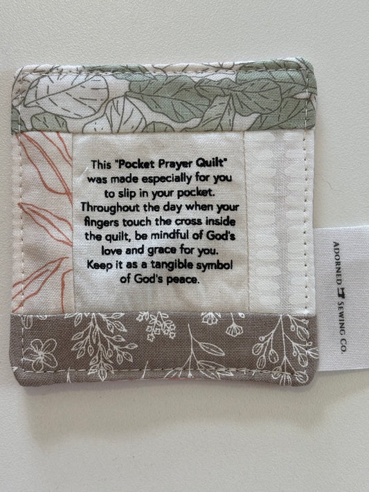 Pocket Prayer Quilt Small