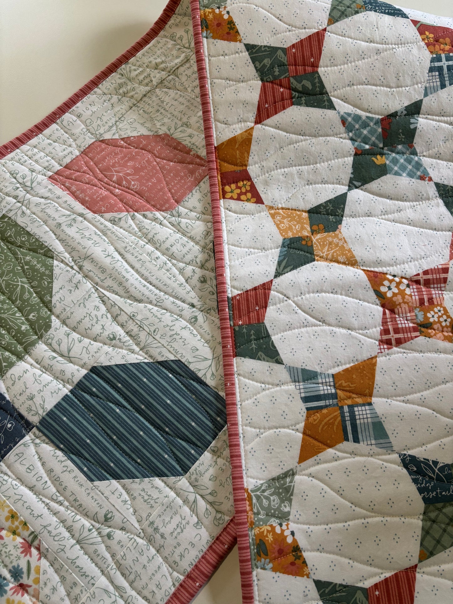 Cotton Candy Spring Thermal Table Runner