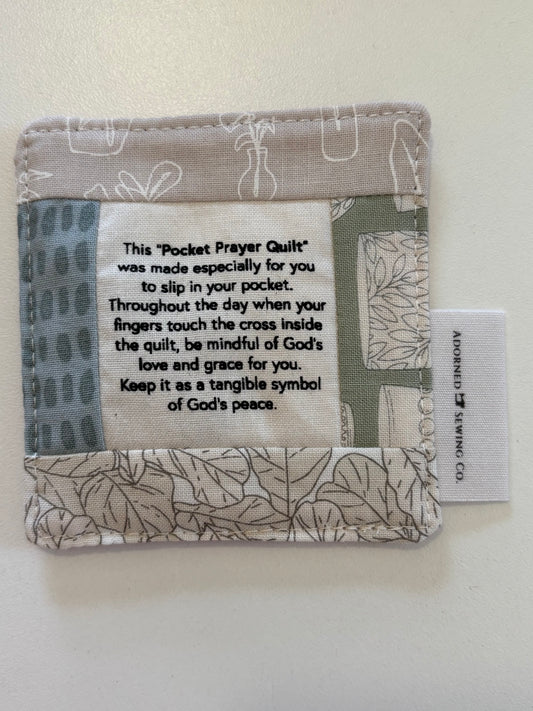 Pocket Prayer Quilt Small