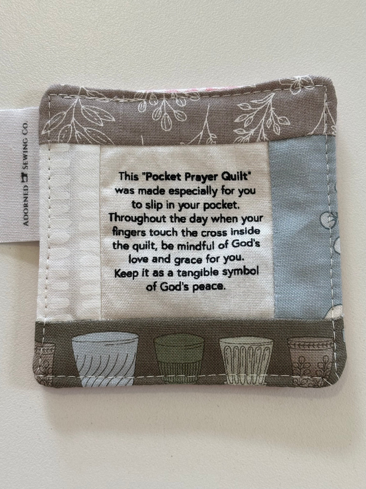 Pocket Prayer Quilt Small