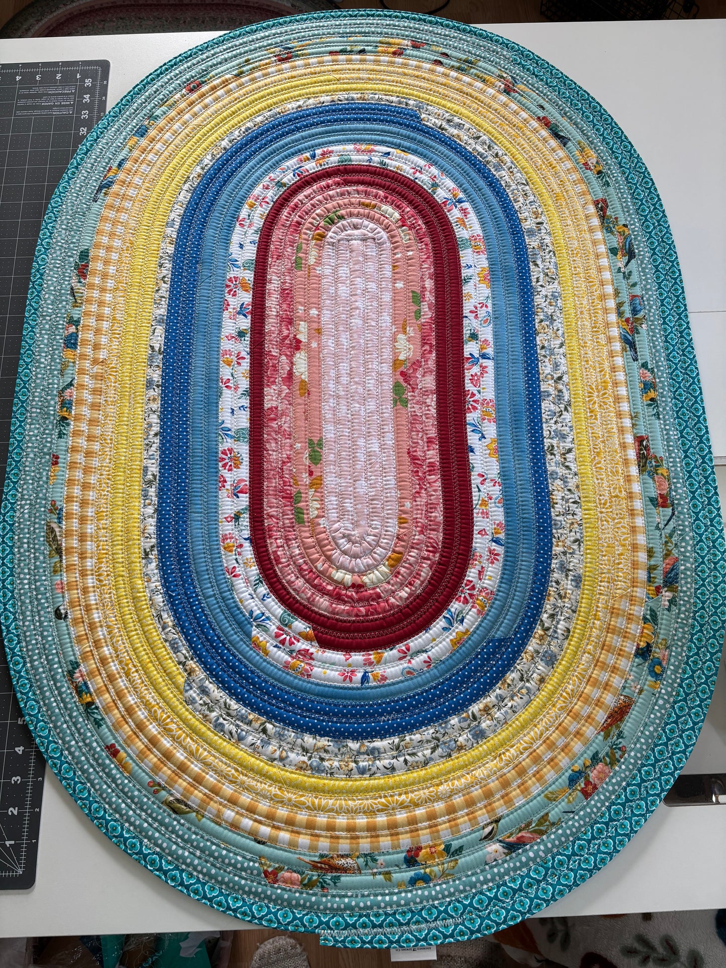 Custom Jelly Roll Rug