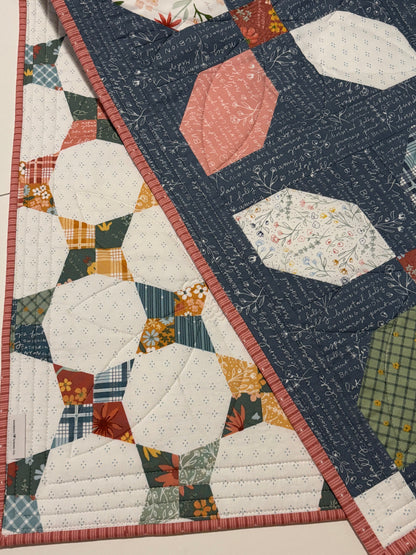 Cotton Candy Blue Spring Thermal Table Runner