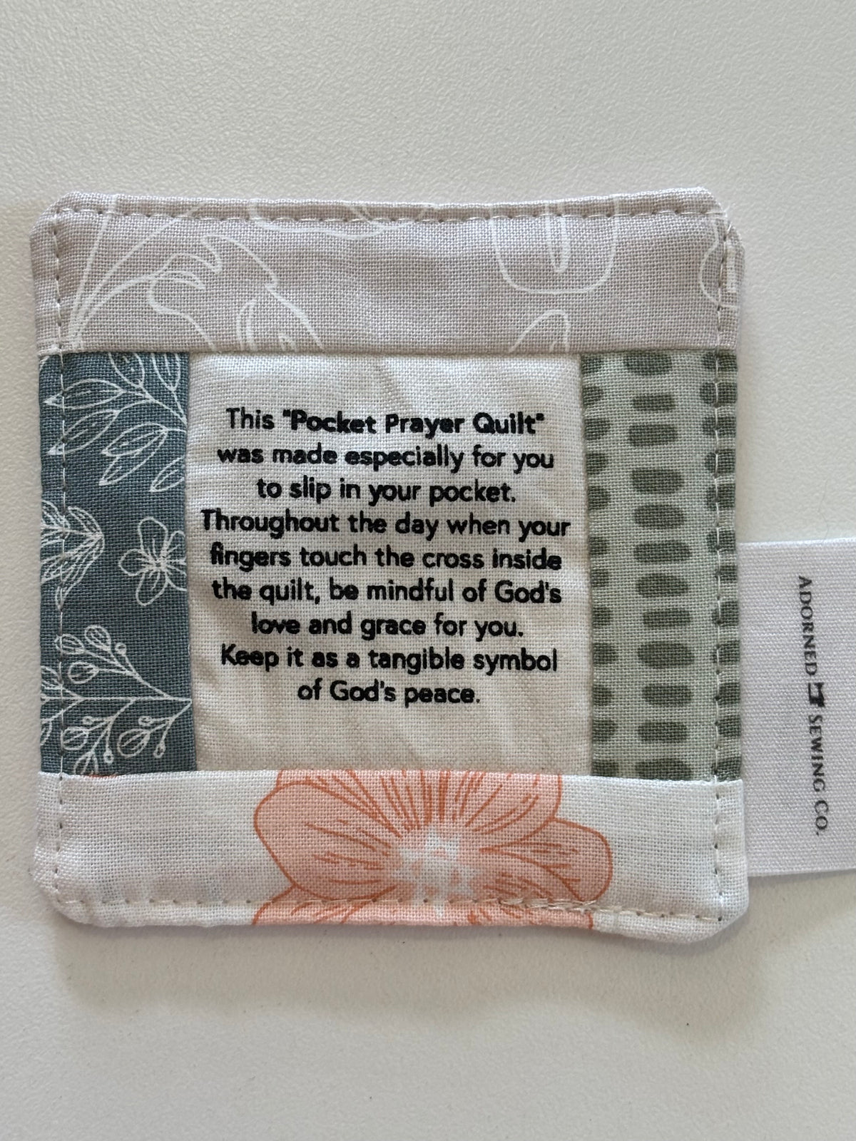Pocket Prayer Quilt Small