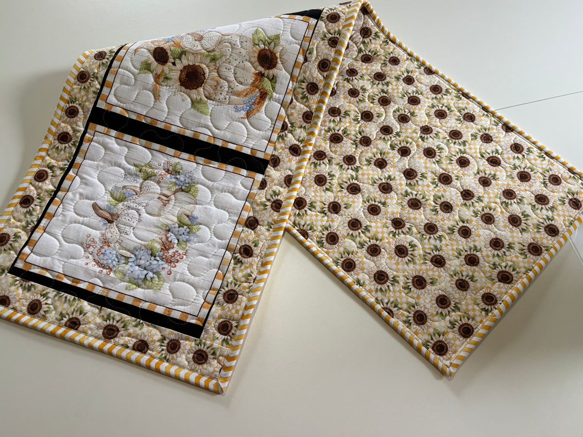 Sunflower Fields Long Table Runner